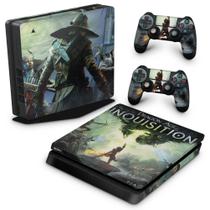 Adesivo Compatível PS4 Slim Skin - Dragon Age Inquisition