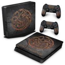 Adesivo Compatível PS4 Slim Skin - Game Of Thrones Targaryen