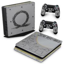 Adesivo Compatível PS4 Slim Skin - God Of War Limited Edition