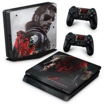 Adesivo Compatível PS4 Slim Skin - Metal Gear Solid 5 The Phantom Pain