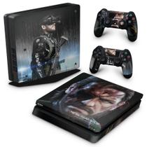 Adesivo Compatível PS4 Slim Skin - Metal Gear Solid V - Pop Arte Skins