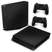 Adesivo Compatível PS4 Slim Skin - Preto Fosco Mate