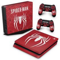 Adesivo Compatível PS4 Slim Skin - Spider-Man Bundle B