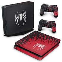 Adesivo Compatível PS4 Slim Skin - Spider-Man Homem Aranha 2 Edition