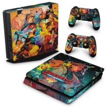 Adesivo Compatível PS4 Slim Skin - Streets Of Rage 4