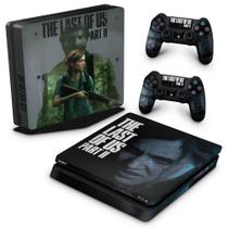 Adesivo Compatível PS4 Slim Skin - The Last Of Us Part 2 Ii B - Pop Arte Skins
