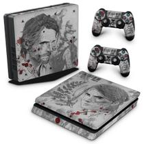Adesivo Compatível PS4 Slim Skin - The Last Of Us Part 2 Ii