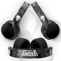 Adesivo Compatível PS5 Headset Pulse 3D Playstation 5 Skin - The Punisher Justiceiro Comics