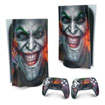 Adesivo Compatível PS5 Playstation 5 Skin - Coringa Joker - Pop Arte Skins