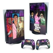 Adesivo Compatível PS5 Playstation 5 Skin - GTA The Trilogy