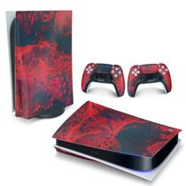 Adesivo Compatível PS5 Playstation 5 Skin Horizontal - Abstrato 98