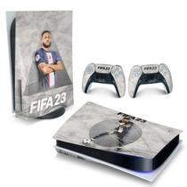 Adesivo Compatível PS5 Playstation 5 Skin Horizontal - FIFA 23 - Pop Arte Skins