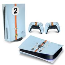 Adesivo Compatível PS5 Playstation 5 Skin Horizontal - Gran Turismo 7