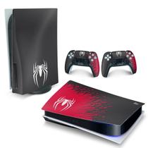 Adesivo Compatível PS5 Playstation 5 Skin Horizontal - Spider-Man Homem Aranha 2 Edition