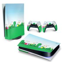 Adesivo Compatível PS5 Playstation 5 Skin Horizontal - Super Mario Bros