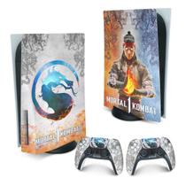 Adesivo Compatível PS5 Playstation 5 Skin - Mortal Kombat 1
