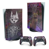 Adesivo Compatível PS5 Playstation 5 Skin - Stray