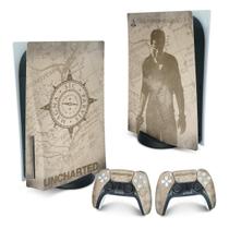 Adesivo Compatível PS5 Playstation 5 Skin - Uncharted