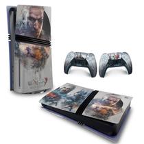 Adesivo Compatível PS5 Pro Adesivo Horizontal - The Witcher 3