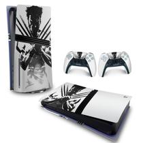 Adesivo Compatível PS5 Pro Skin Horizontal Wolverine X-men