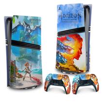 Adesivo Compatível PS5 Pro Skin Vertical Horizon Forbidden West