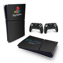 Adesivo Compatível PS5 Slim Playstation Skin Horizontal - Sony Playstation 5