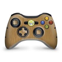 Adesivo Compatível Xbox 360 Controle Skin - Madeira 2