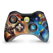 Adesivo Compatível Xbox 360 Controle Skin - Mortal Kombat