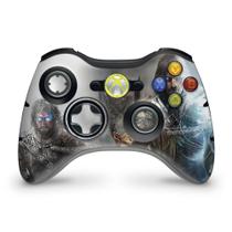 Adesivo Compatível Xbox 360 Controle Skin - Shadow Of Mordor