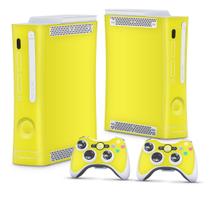 Adesivo Compatível Xbox 360 Fat Arcade Skin - Amarelo