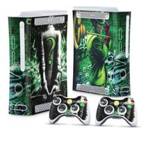 Adesivo Compatível Xbox 360 Fat Arcade Skin - Charada Batman