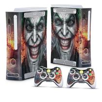 Adesivo Compatível Xbox 360 Fat Arcade Skin - Coringa Joker B - Pop Arte Skins