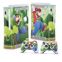 Adesivo Compatível Xbox 360 Fat Arcade Skin - Mario & Luigi