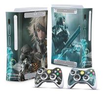 Adesivo Compatível Xbox 360 Fat Arcade Skin - Metal Gear Solid Rising