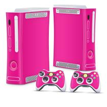 Adesivo Compatível Xbox 360 Fat Arcade Skin - Rosa Pink