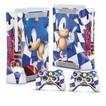 Adesivo Compatível Xbox 360 Fat Arcade Skin - Sonic The Hedgehog