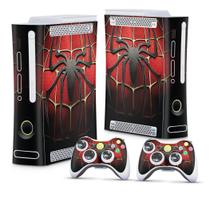 Adesivo Compatível Xbox 360 Fat Arcade Skin - Spiderman Homem-Aranha B