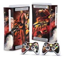 Adesivo Compatível Xbox 360 Fat Arcade Skin - Street Fighter 4 A