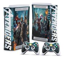 Adesivo Compatível Xbox 360 Fat Arcade Skin - The Avengers - Os Vingadores