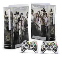 Adesivo Compatível Xbox 360 Fat Arcade Skin - The Walking Dead A