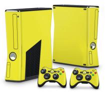 Adesivo Compatível Xbox 360 Slim Skin - Amarelo