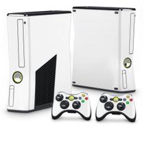 Adesivo Compatível Xbox 360 Slim Skin - Branco
