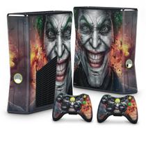 Adesivo Compatível Xbox 360 Slim Skin - Coringa Joker B - Pop Arte Skins