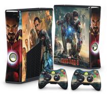 Adesivo Compatível Xbox 360 Slim Skin - Iron Man - Homem De Ferro A