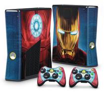 Adesivo Compatível Xbox 360 Slim Skin - Iron Man - Homem De Ferro B