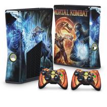Adesivo Compatível Xbox 360 Slim Skin - Mortal Kombat