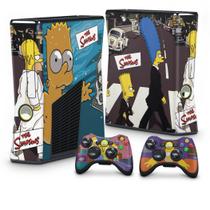 Adesivo Compatível Xbox 360 Slim Skin - Simpsons - Pop Arte Skins