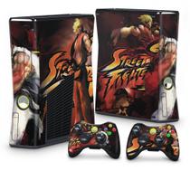 Adesivo Compatível Xbox 360 Slim Skin - Street Fighter 4 A