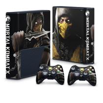 Adesivo Compatível Xbox 360 Super Slim Skin - Mortal Kombat X Scorpion
