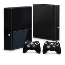 Adesivo Compatível Xbox 360 Super Slim Skin - Preto Black Piano